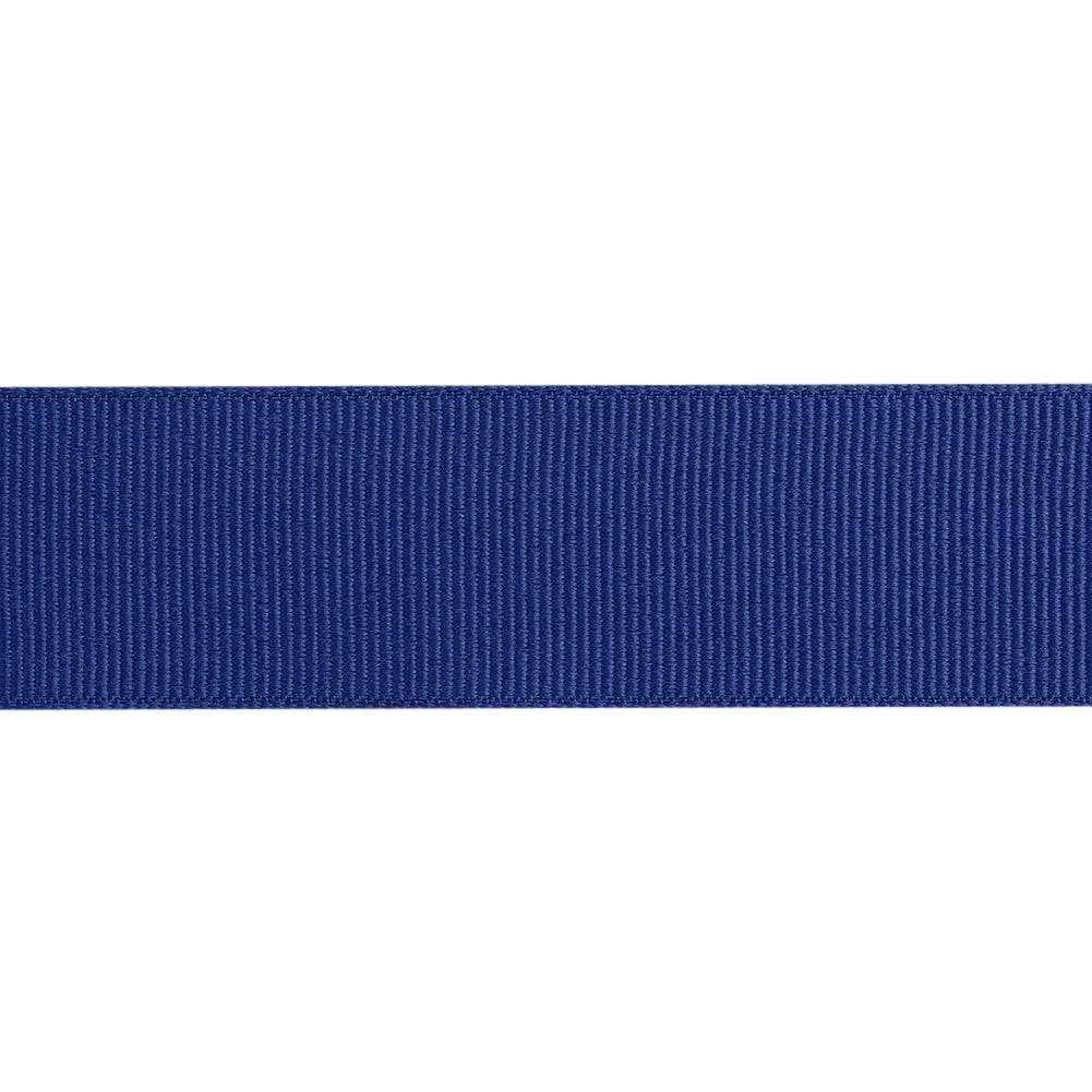 Grosgrain Ribbon - 25mm - Royal - Folded Grosgrain Ribbon - 25mm - Royal - Folded