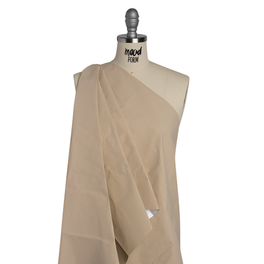 PU Coated Tyvek - Matte Beige - Drape PU Coated Tyvek - Matte Beige - Drape