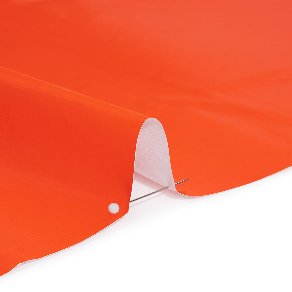 PU Coated Tyvek - Hi-Vis Orange - Detail PU Coated Tyvek - Hi-Vis Orange - Detail