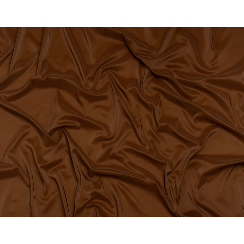 Stretch Polyester Twill Lining - Chestnut - Josephine Collection - Full Stretch Polyester Twill Lining - Chestnut - Josephine Collection - Full