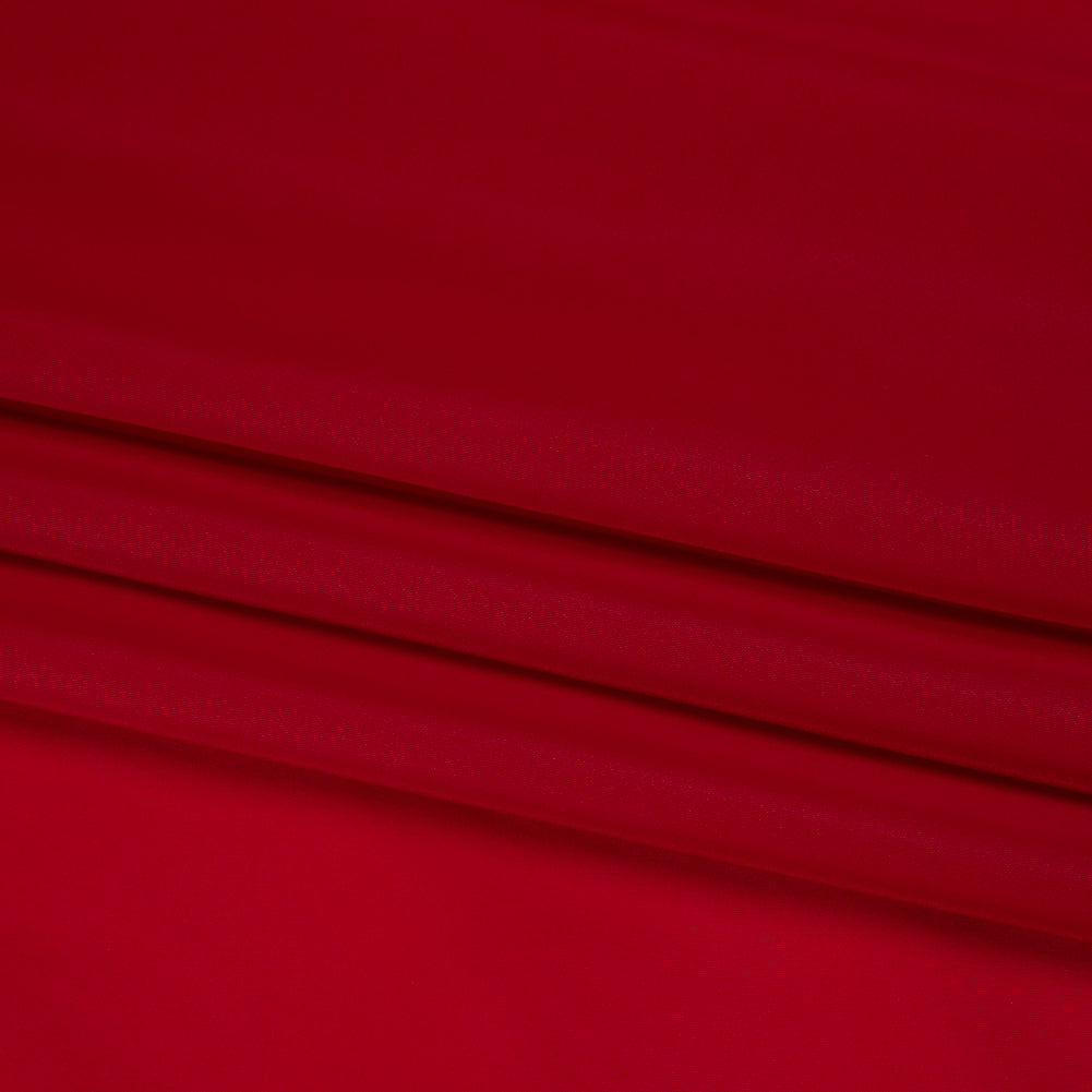 Stretch Polyester Twill Lining - Red - Josephine Collection - Folded Stretch Polyester Twill Lining - Red - Josephine Collection - Folded