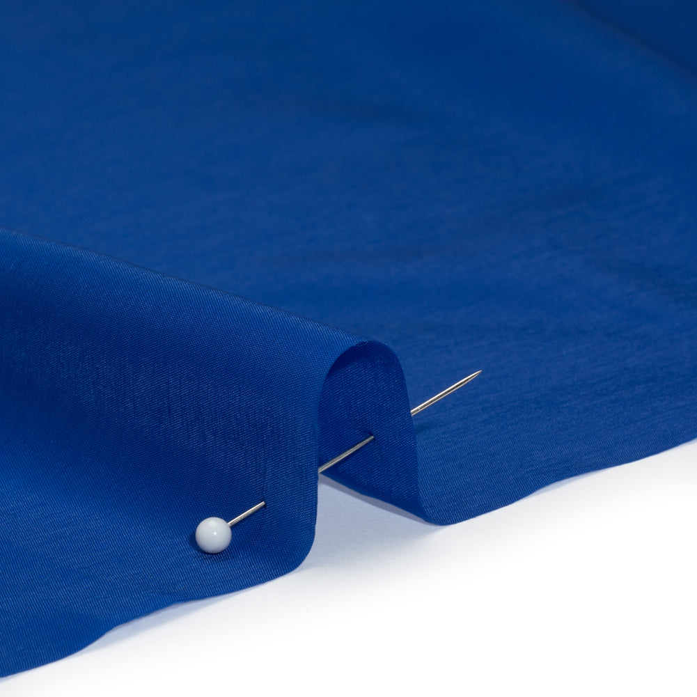 Stretch Polyester Twill Lining - Royal - Josephine Collection - Detail Stretch Polyester Twill Lining - Royal - Josephine Collection - Detail