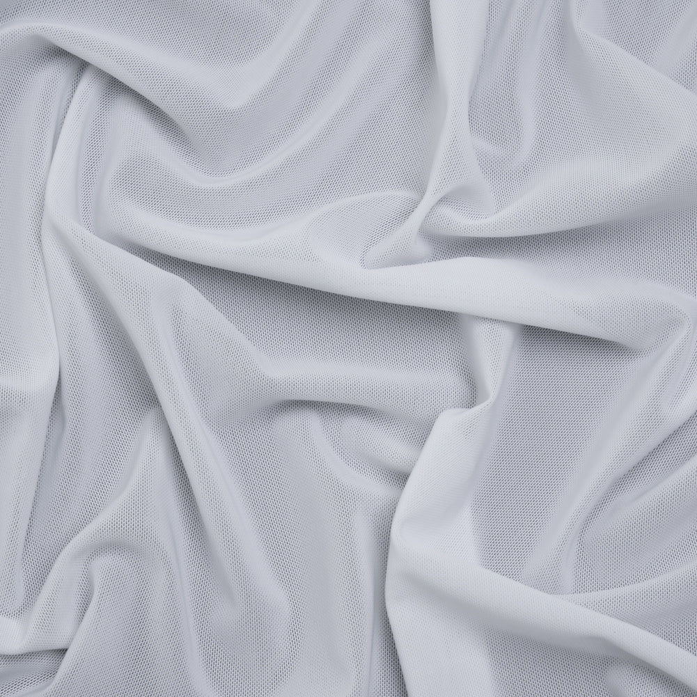 Nylon and Spandex Power Mesh - Snow White Nylon and Spandex Power Mesh - Snow White