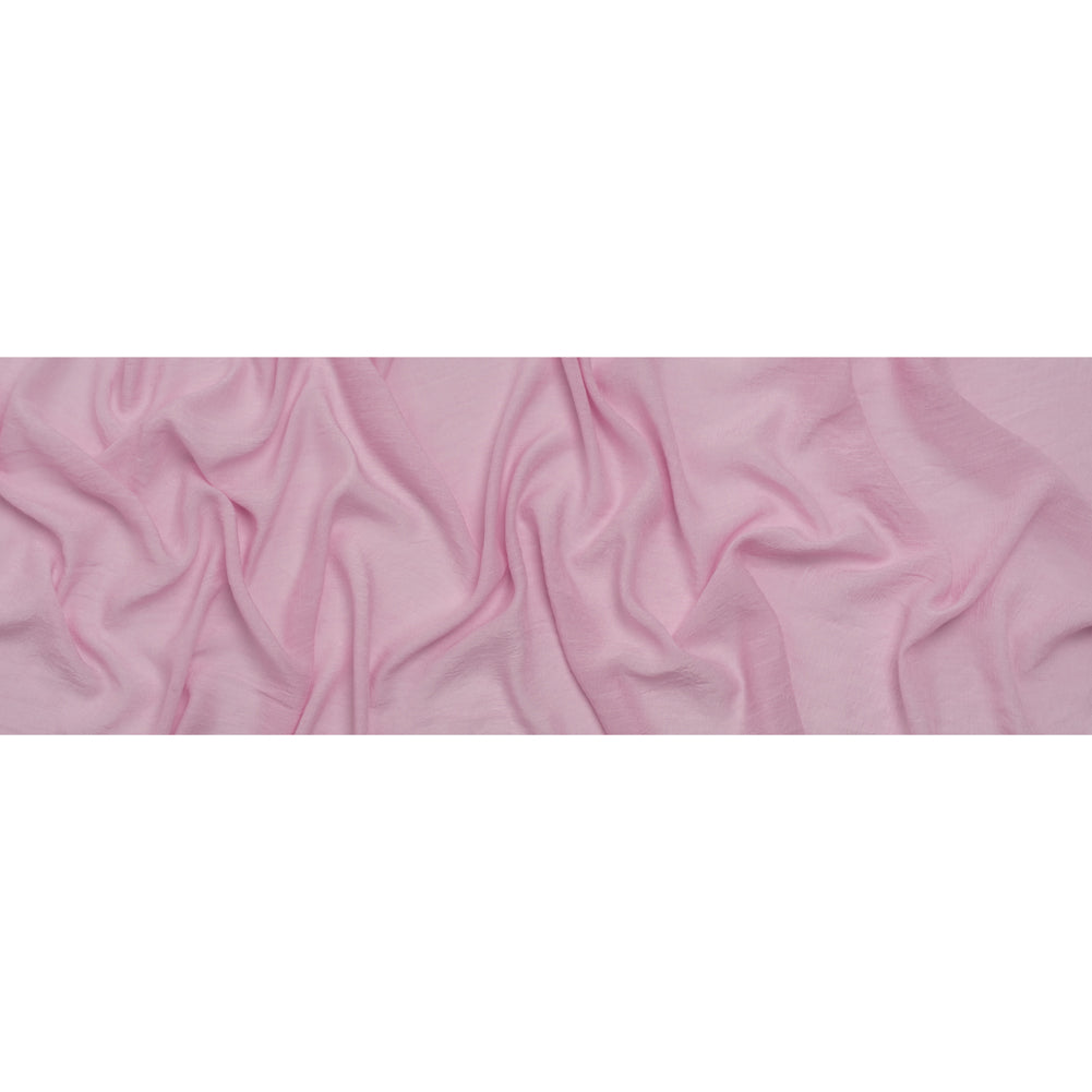 Slubbed Rayon and Polyester Woven - Prima Pink - Designer Deadstock - Full - Image 5 of 5 Slubbed Rayon and Polyester Woven - Prima Pink - Designer Deadstock - Full - Image 5 of 5