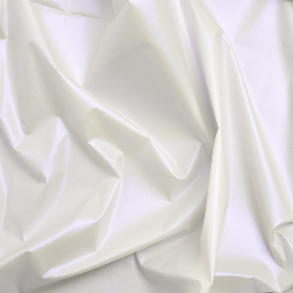 Faux Tyvek - Iridescent White - Keri Collection - Drape Faux Tyvek - Iridescent White - Keri Collection - Drape