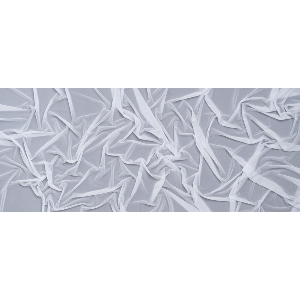 Nylon Stretch Mesh - White - Bernetta Collection - Full - Image 5 of 6 Nylon Stretch Mesh - White - Bernetta Collection - Full - Image 5 of 6