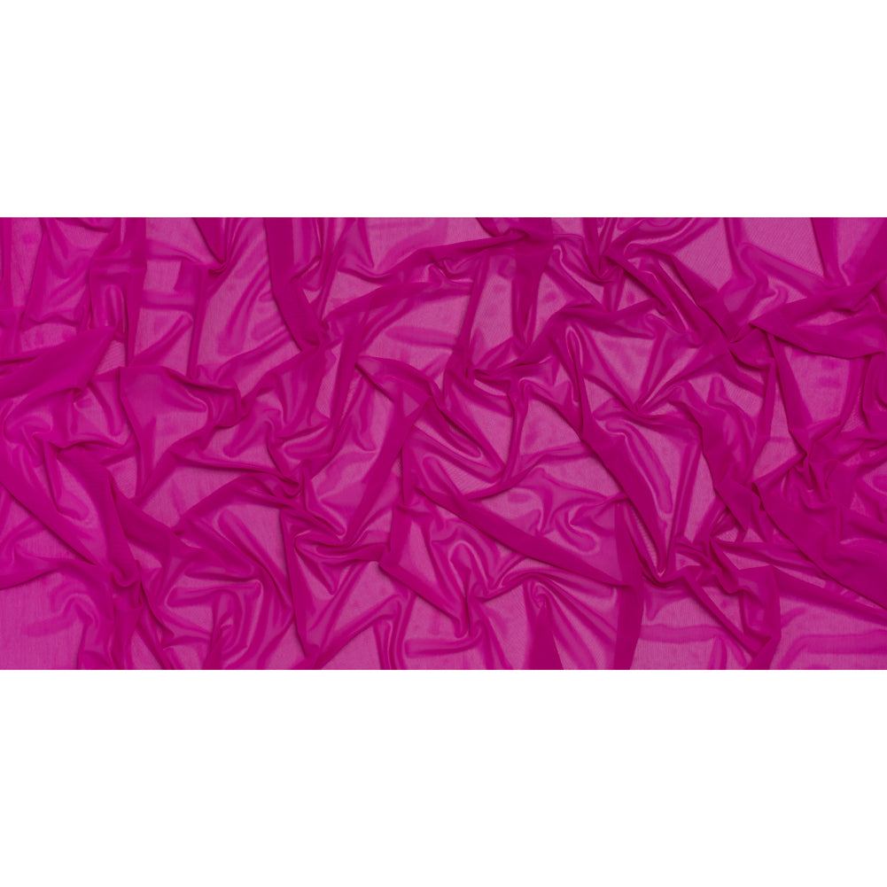 Nylon Stretch Mesh - Bright Fuchsia - Bernetta Collection - Full - Image 5 of 6 Nylon Stretch Mesh - Bright Fuchsia - Bernetta Collection - Full - Image 5 of 6