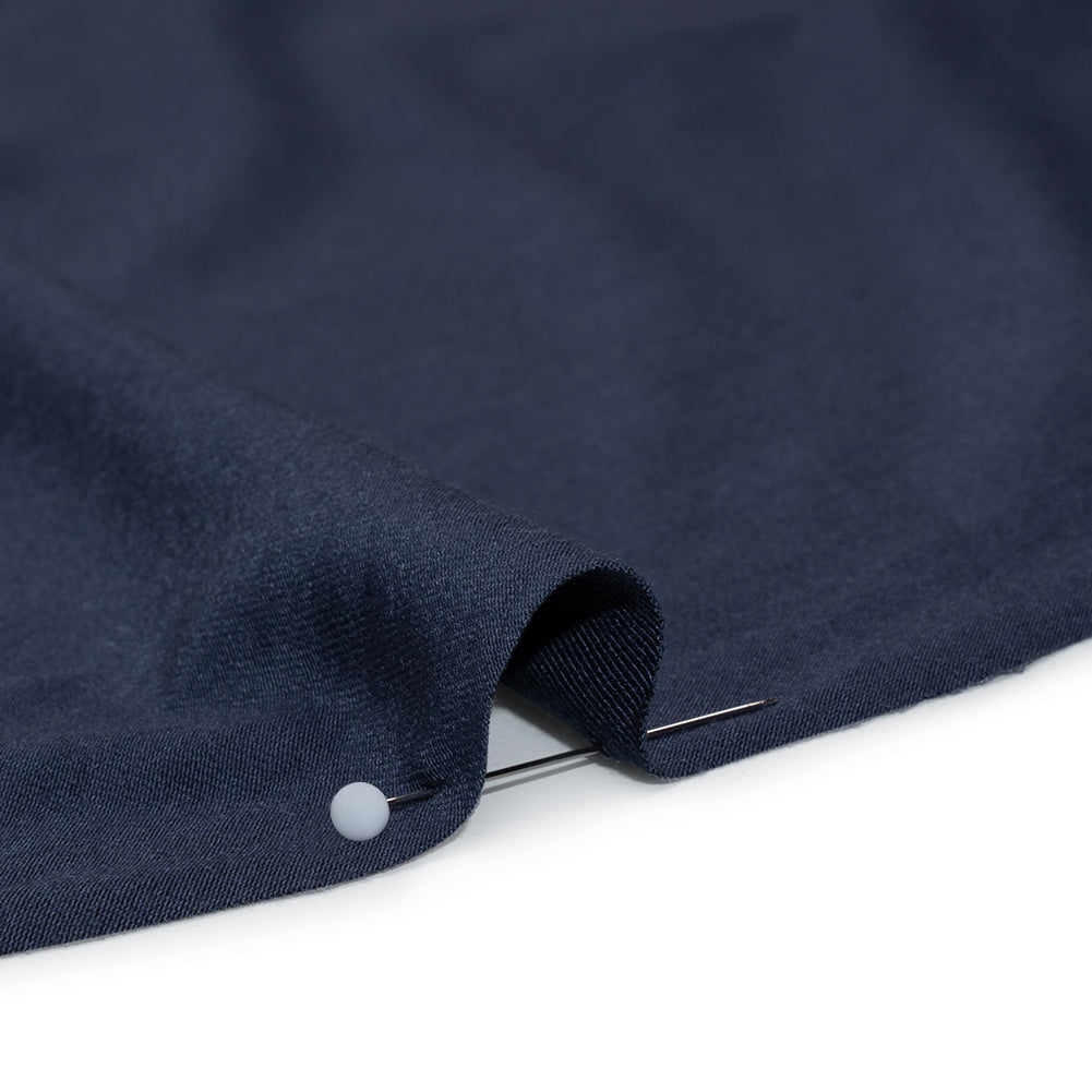 Stretch Bamboo Jersey - Navy - Willow Collection - Detail Stretch Bamboo Jersey - Navy - Willow Collection - Detail