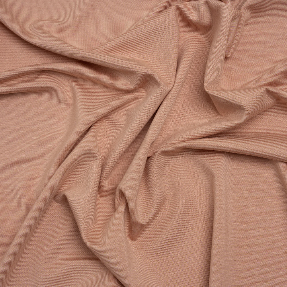 Stretch Bamboo Jersey - Nude - Willow Collection Stretch Bamboo Jersey - Nude - Willow Collection
