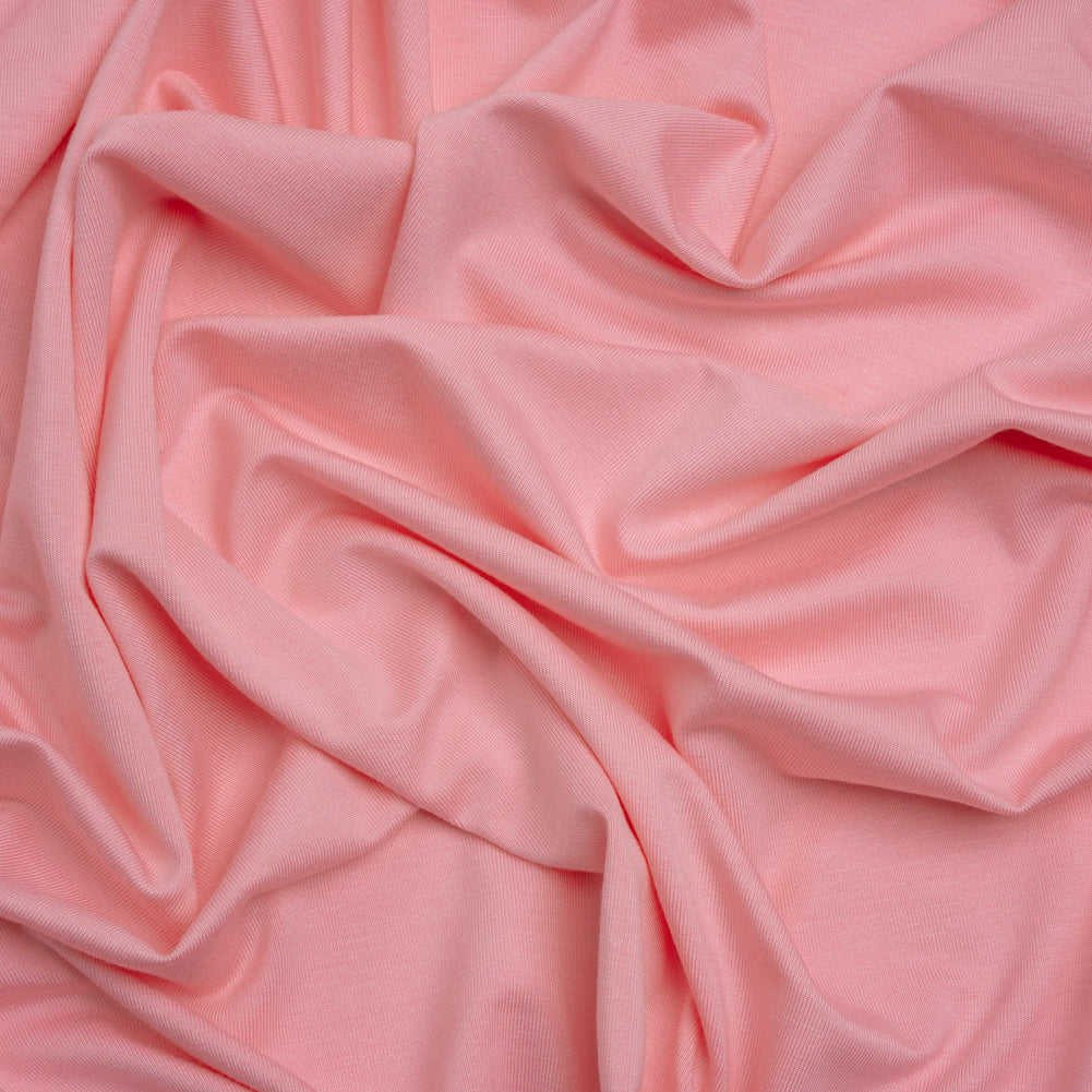 Stretch Bamboo Jersey - Rose - Willow Collection Stretch Bamboo Jersey - Rose - Willow Collection