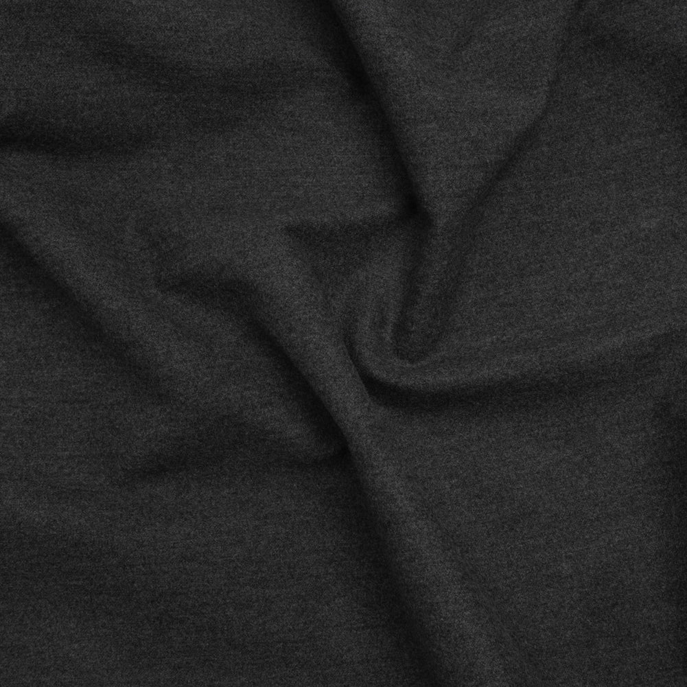 Brushed Stretch Cotton Woven - Heathered Gray - Deadstock Brushed Stretch Cotton Woven - Heathered Gray - Deadstock