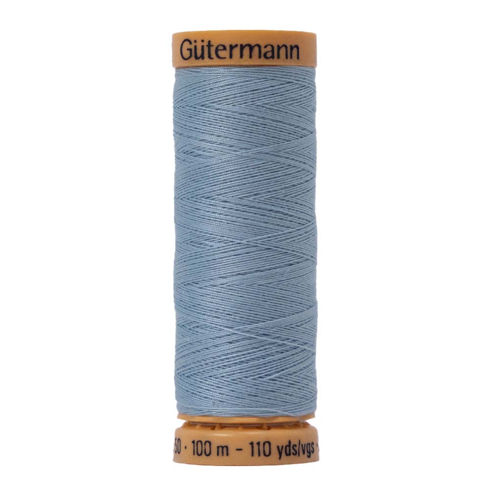 Gutermann Natural Cotton Thread 100m - 7528 Aqua Gutermann Natural Cotton Thread 100m - 7528 Aqua