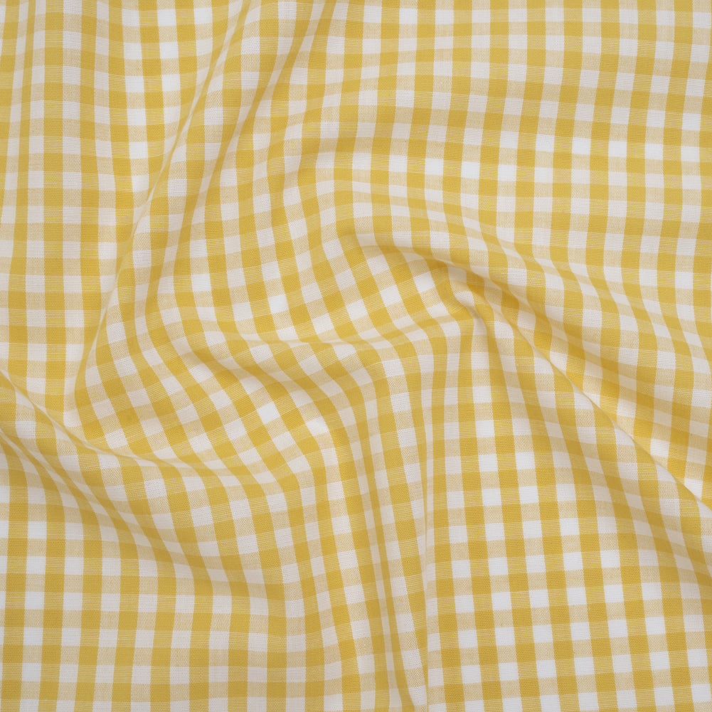 Cotton Gingham 0.25" - Yellow - Londrina Collection Cotton Gingham 0.25" - Yellow - Londrina Collection