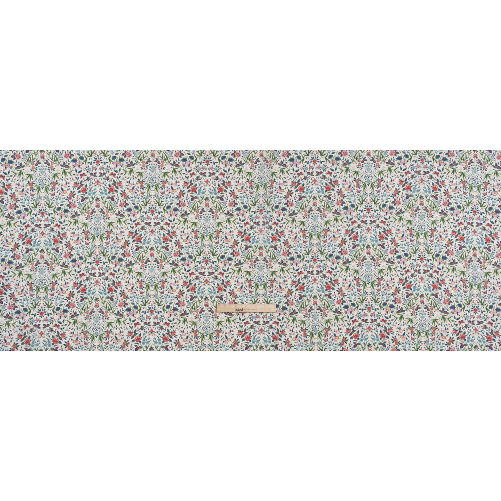 Liberty Fabrics Tana Lawn® - Tapestry Multi Bright - Pink, Green and Blue Floral and Butterflies - Full - Image 5 of 6 Liberty Fabrics Tana Lawn® - Tapestry Multi Bright - Pink, Green and Blue Floral and Butterflies - Full - Image 5 of 6