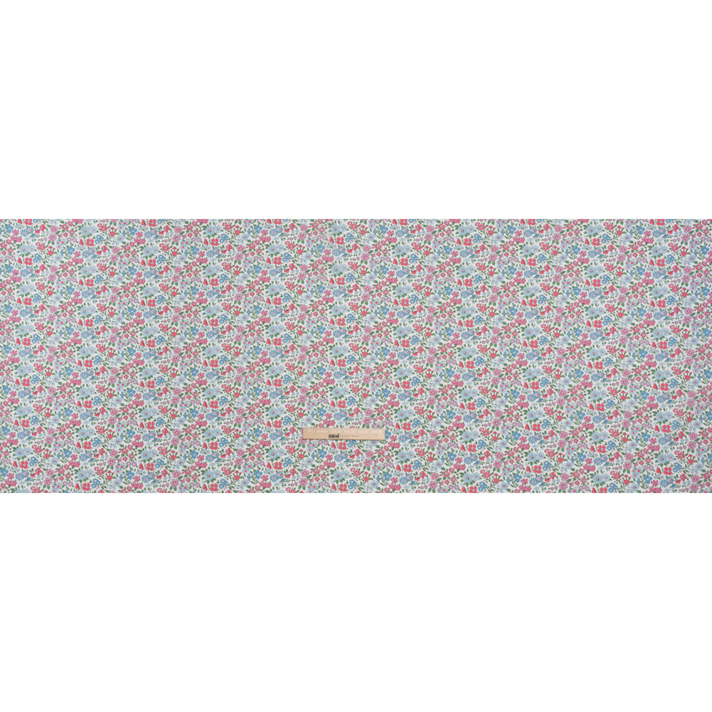 Liberty Fabrics Tana Lawn® - Annabella Blue - Baby Blue, Pink and Green Floral - Full Liberty Fabrics Tana Lawn® - Annabella Blue - Baby Blue, Pink and Green Floral - Full