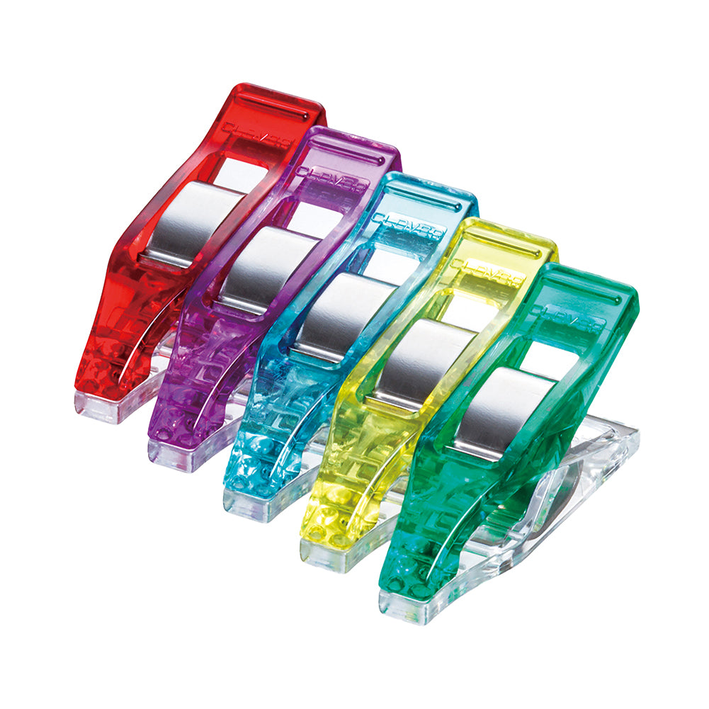 Clover Mini Wonder Clips - Assorted Colors - 50 pc Full Clover Mini Wonder Clips - Assorted Colors - 50 pc Full