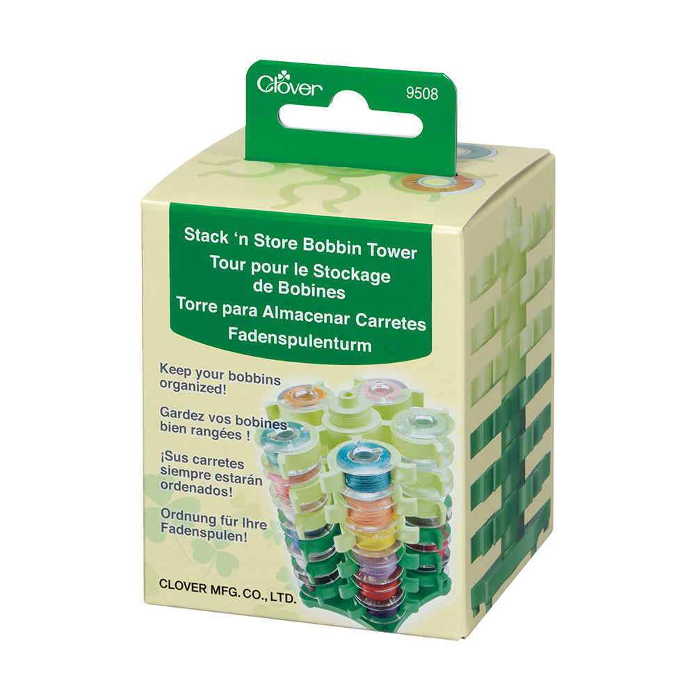 Clover Stack 'n' Store Bobbin Tower - Folded Clover Stack 'n' Store Bobbin Tower - Folded