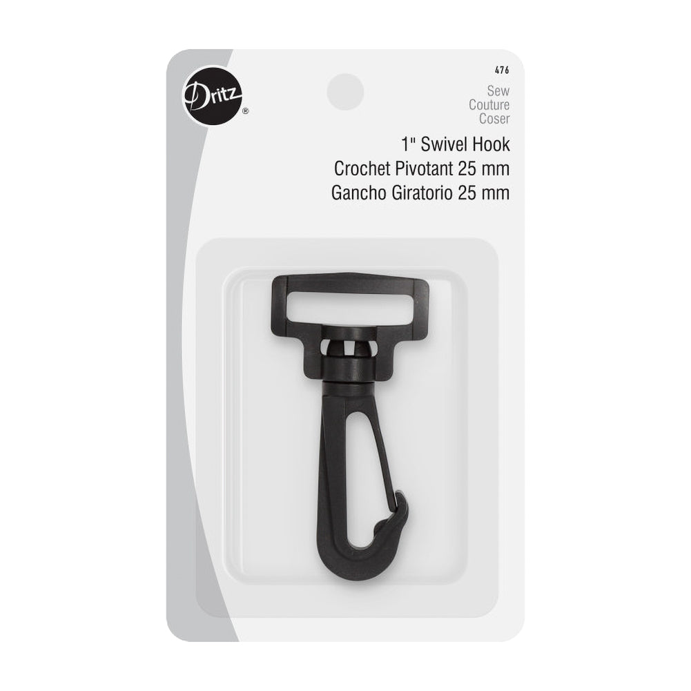 Dritz Swivel Hook - Black - 1" Dritz Swivel Hook - Black - 1"