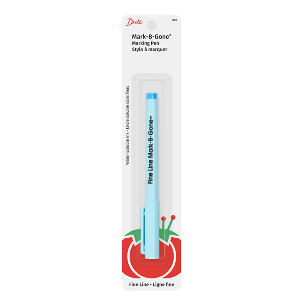 Dritz The Fine Line Water Erasable Marking Pen - Blue Dritz The Fine Line Water Erasable Marking Pen - Blue