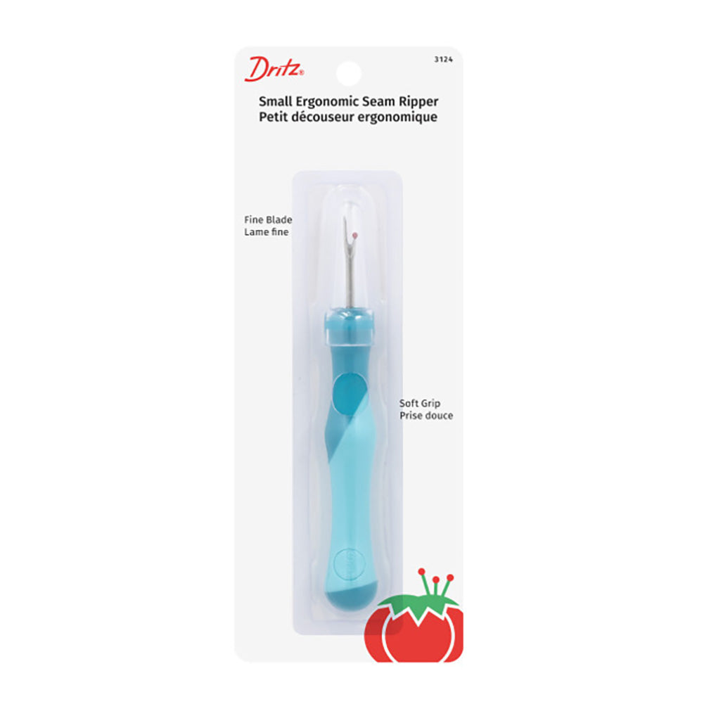 Dritz Small Ergonomic Seam Ripper - Aqua Dritz Small Ergonomic Seam Ripper - Aqua