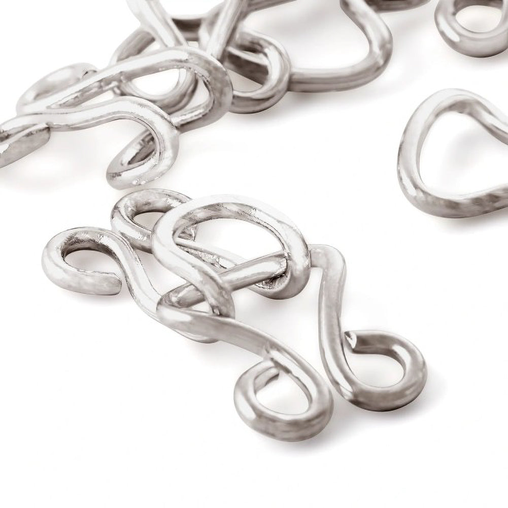 Prym Corset Hooks & Eyes - Silver Size 13 - 6 Sets Folded Prym Corset Hooks & Eyes - Silver Size 13 - 6 Sets Folded