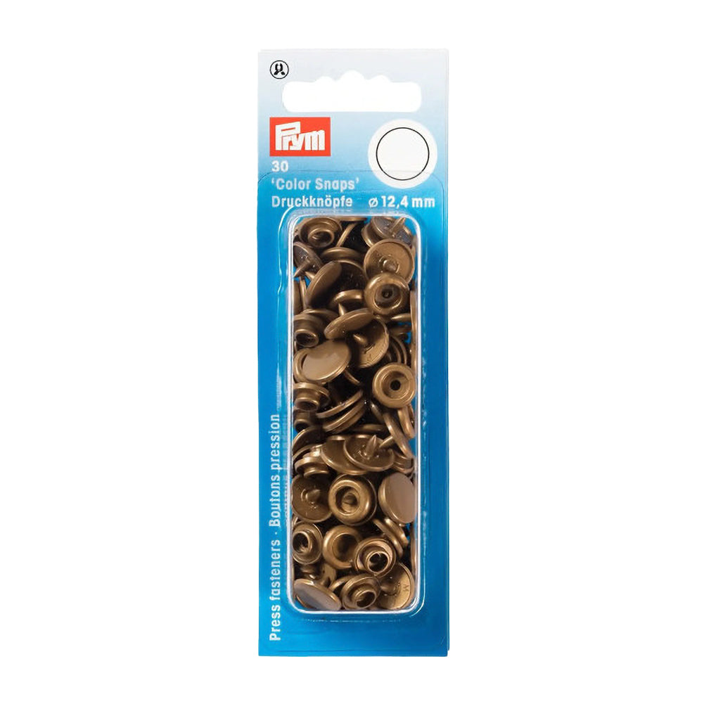 Prym Color Snaps - Gold 12.4mm - 30pc Prym Color Snaps - Gold 12.4mm - 30pc