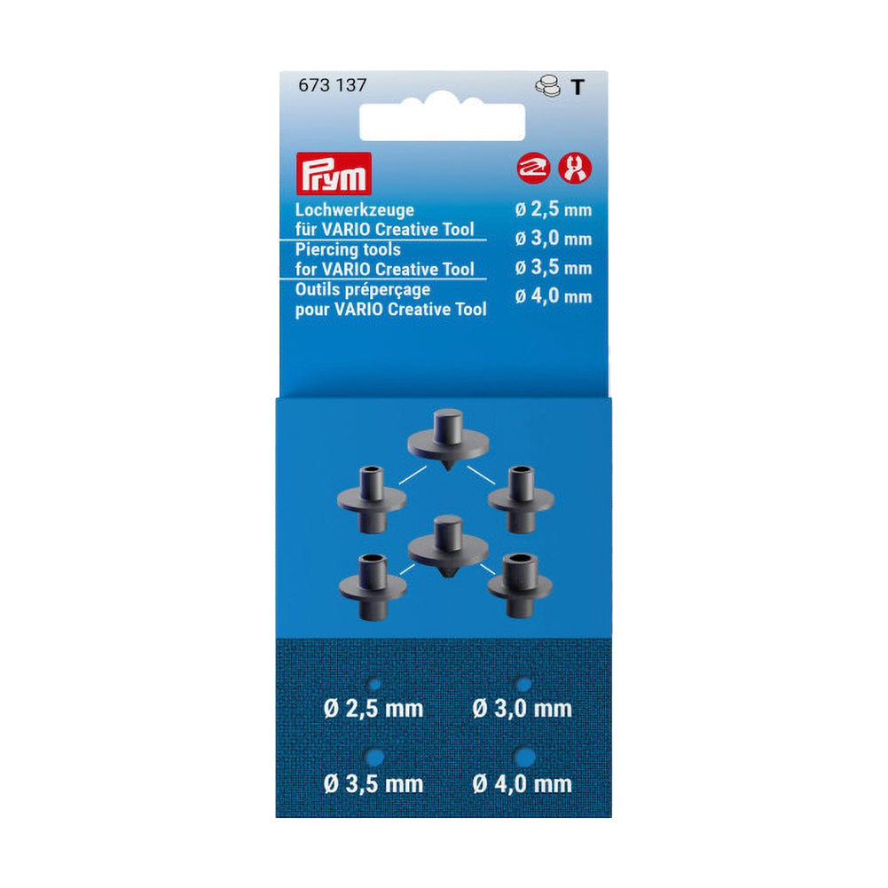 Prym VARIO Creative Tool Set Piercing Tools - 2.5mm to 4mm Prym VARIO Creative Tool Set Piercing Tools - 2.5mm to 4mm