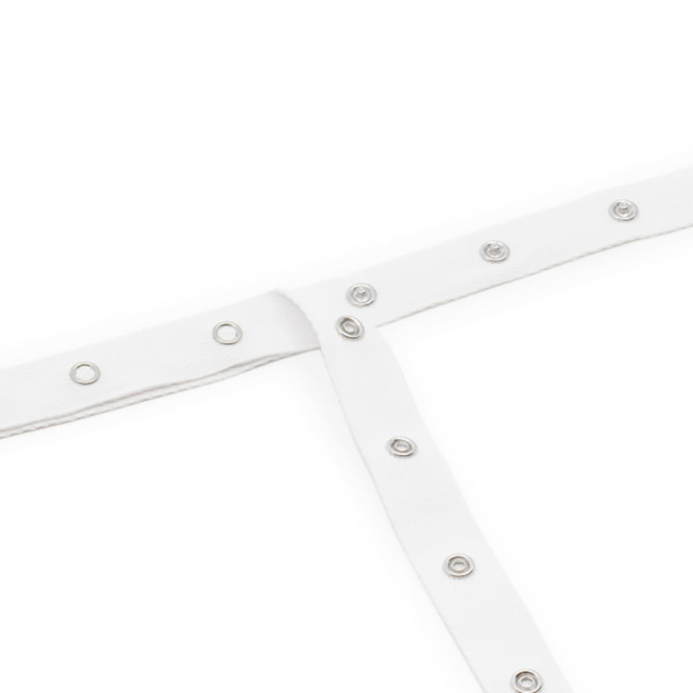 Dritz Snap Tape with Metal Snaps - White - 8yds - Folded Dritz Snap Tape with Metal Snaps - White - 8yds - Folded