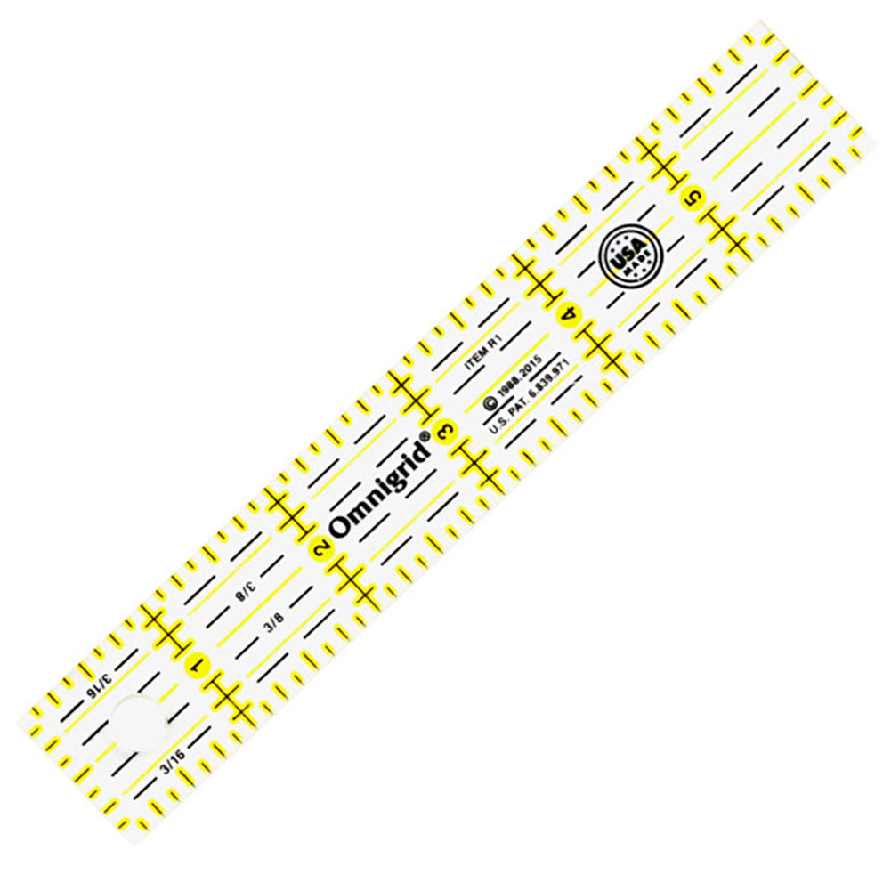 Omnigrid Ruler - 1" x 6" Omnigrid Ruler - 1" x 6"