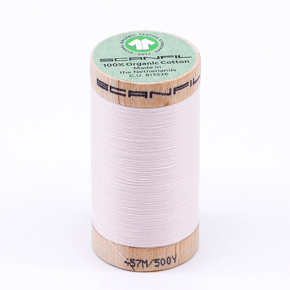 SCANFIL® 50wt Organic Pima Cotton Thread 500 yds - 4868 Delicacy SCANFIL® 50wt Organic Pima Cotton Thread 500 yds - 4868 Delicacy