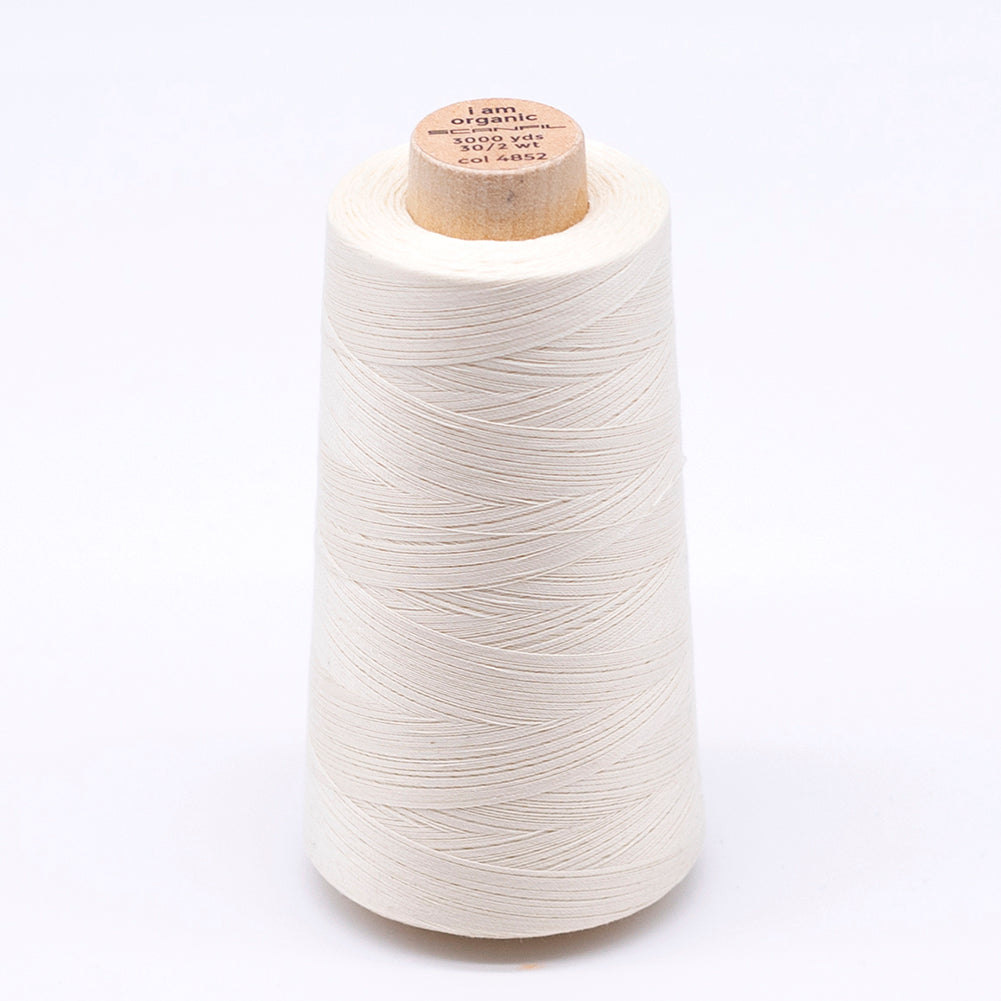 SCANFIL® 30wt Organic Pima Cotton Thread 3000 yd Cone - 4852 Solitary Star SCANFIL® 30wt Organic Pima Cotton Thread 3000 yd Cone - 4852 Solitary Star