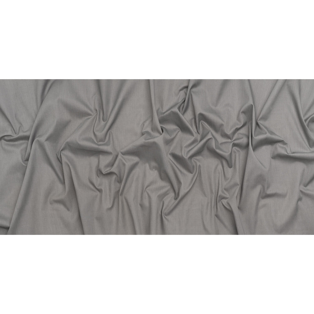 Cotton Twill Chambray Shirting - Gray - Deadstock - Full Cotton Twill Chambray Shirting - Gray - Deadstock - Full