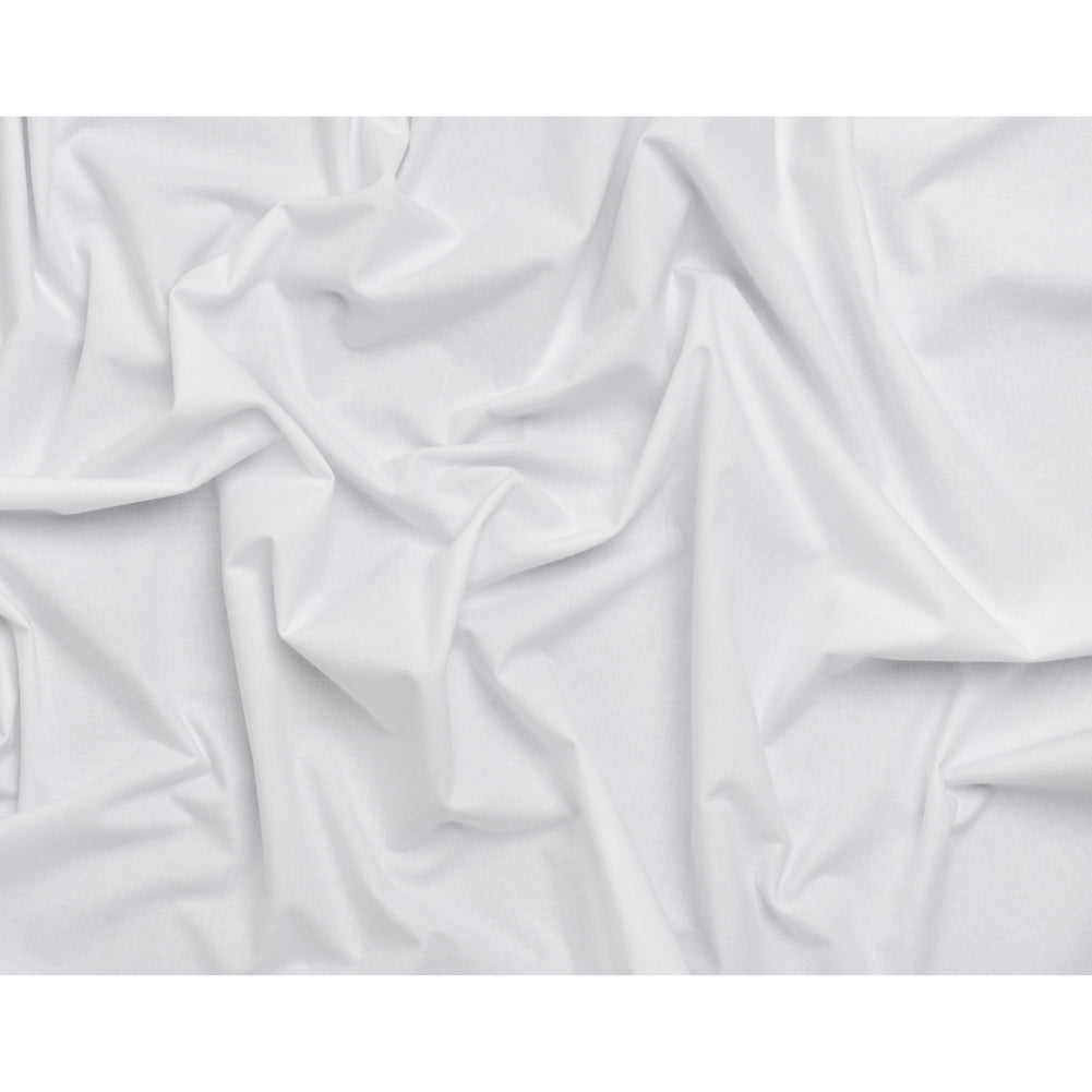Brushed Cotton Woven Fusible Interlining - White - Deadstock - Full Brushed Cotton Woven Fusible Interlining - White - Deadstock - Full