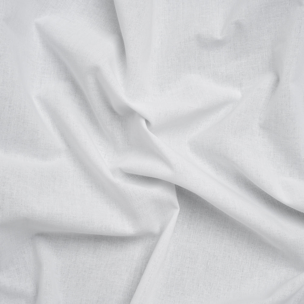 Cotton Woven Fusible Interlining - White - Deadstock Cotton Woven Fusible Interlining - White - Deadstock