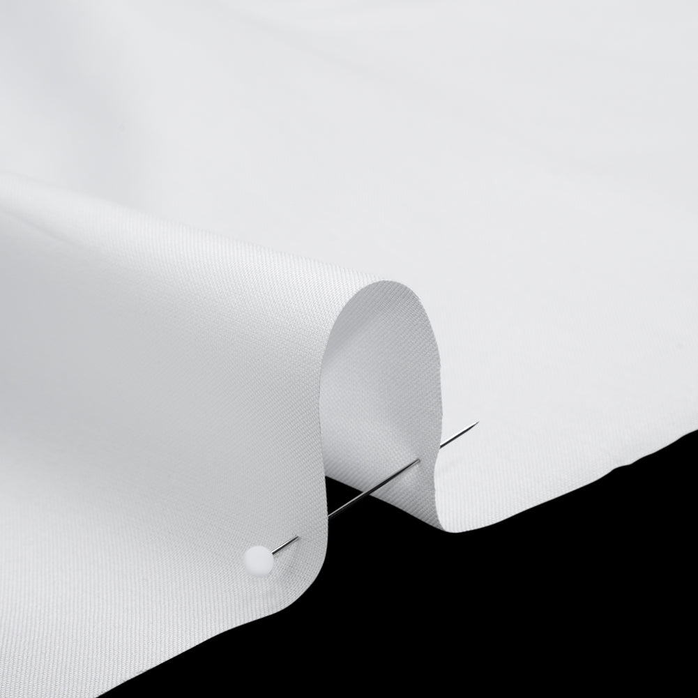 Cotton Shirting - White - Deadstock Detail Cotton Shirting - White - Deadstock Detail
