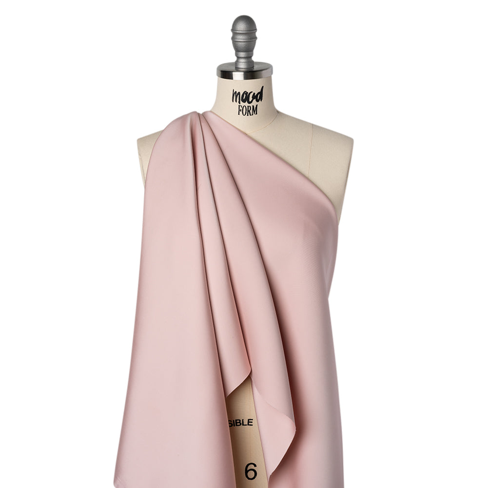 Soft Double Face Polyester Satin - Light Rose Pink - Samantha Collection - Drape Soft Double Face Polyester Satin - Light Rose Pink - Samantha Collection - Drape