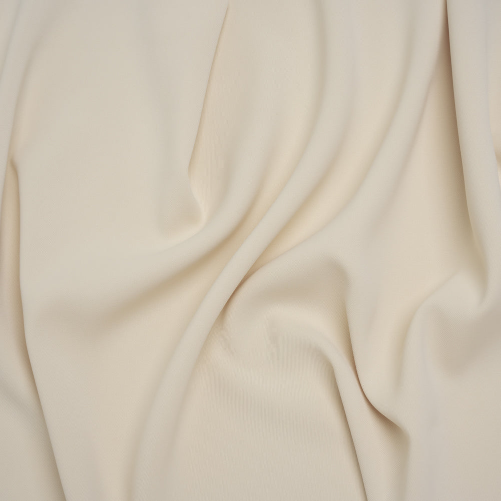 Soft Lightweight Polyester Gabardine - Ivory - Stefanie Collection Soft Lightweight Polyester Gabardine - Ivory - Stefanie Collection