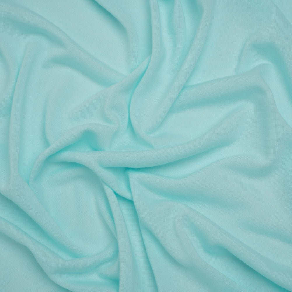 Recycled Polyester Jersey - Stillwater Blue - Deadstock Recycled Polyester Jersey - Stillwater Blue - Deadstock