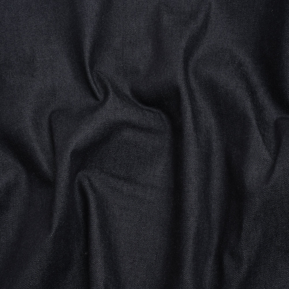 Stretch Cotton Blend Denim - Indigo - Deadstock Stretch Cotton Blend Denim - Indigo - Deadstock