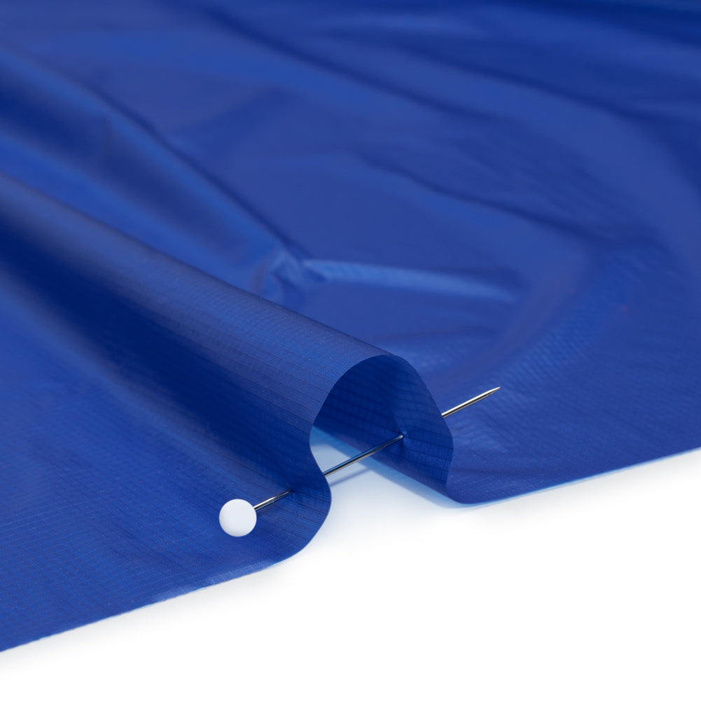 Lightweight Nylon Ripstop - Royal Blue - Deadstock - Detail Lightweight Nylon Ripstop - Royal Blue - Deadstock - Detail