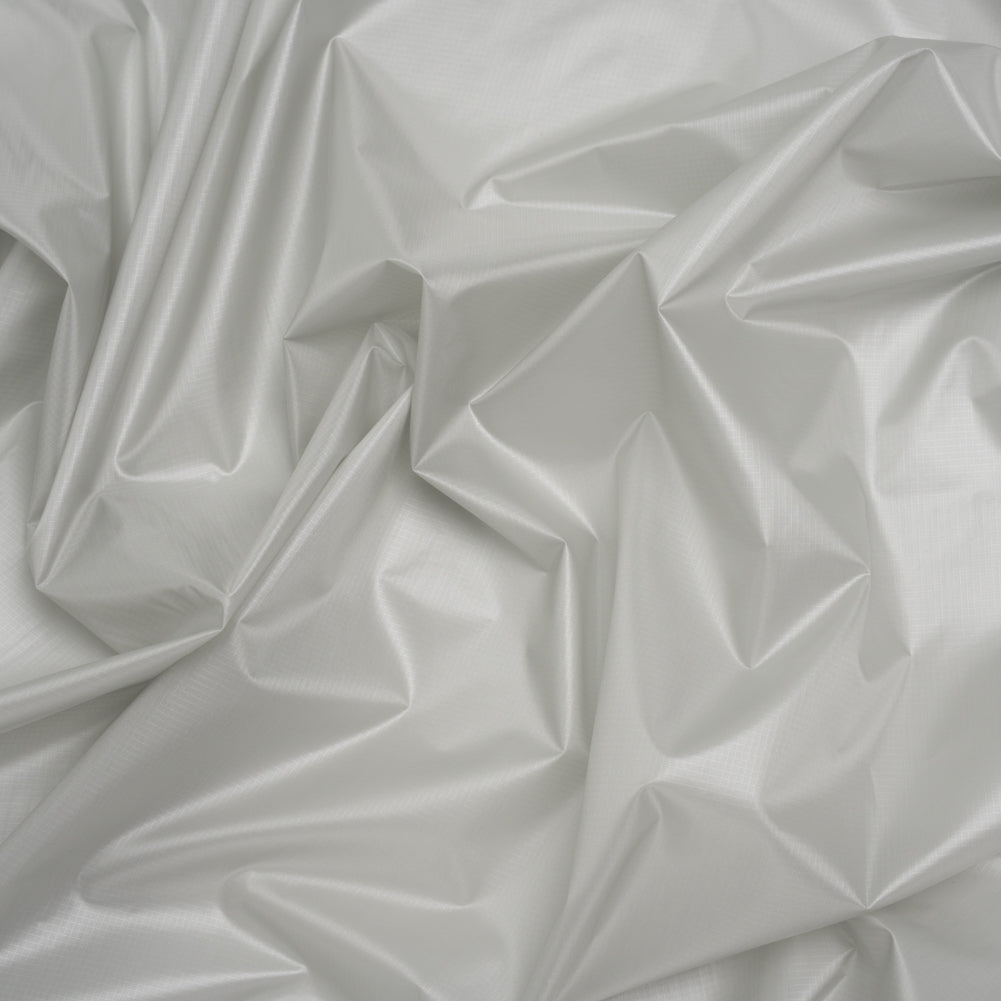 Lightweight Nylon Ripstop - Frost Grey - Deadstock Lightweight Nylon Ripstop - Frost Grey - Deadstock