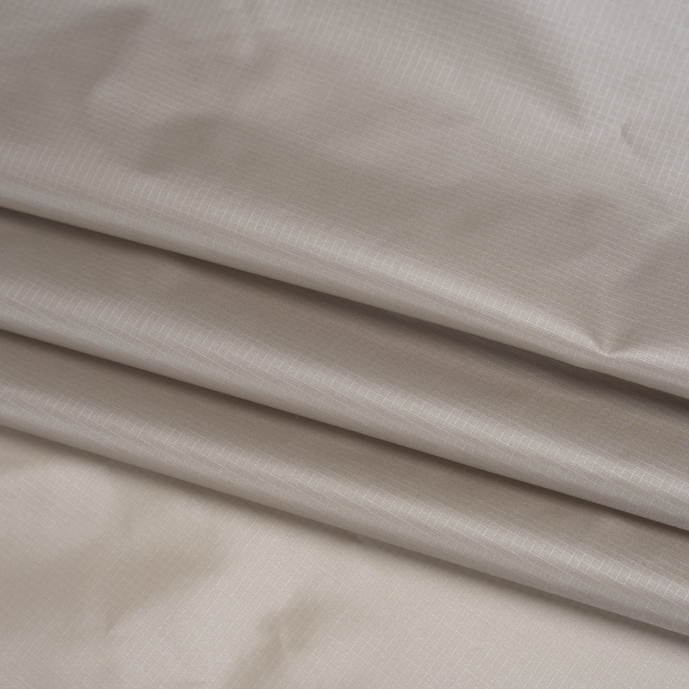 Lightweight Nylon Ripstop - Limestone - Deadstock - Folded Lightweight Nylon Ripstop - Limestone - Deadstock - Folded