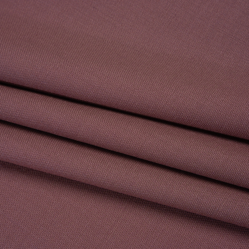 Wool Suiting - Dusty Plum - Deadstock - Folded Wool Suiting - Dusty Plum - Deadstock - Folded