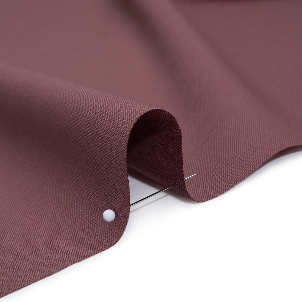 Wool Suiting - Dusty Plum - Deadstock - Detail Wool Suiting - Dusty Plum - Deadstock - Detail