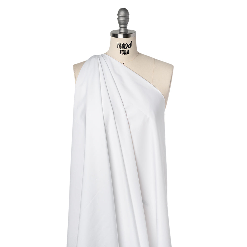 Cotton Shirting - White - Deadstock - Drape Cotton Shirting - White - Deadstock - Drape