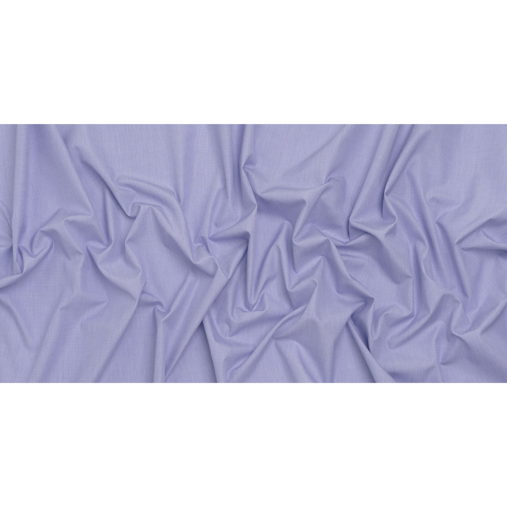 Cotton Shirting - Blue and White Striated - Deadstock - Full Cotton Shirting - Blue and White Striated - Deadstock - Full