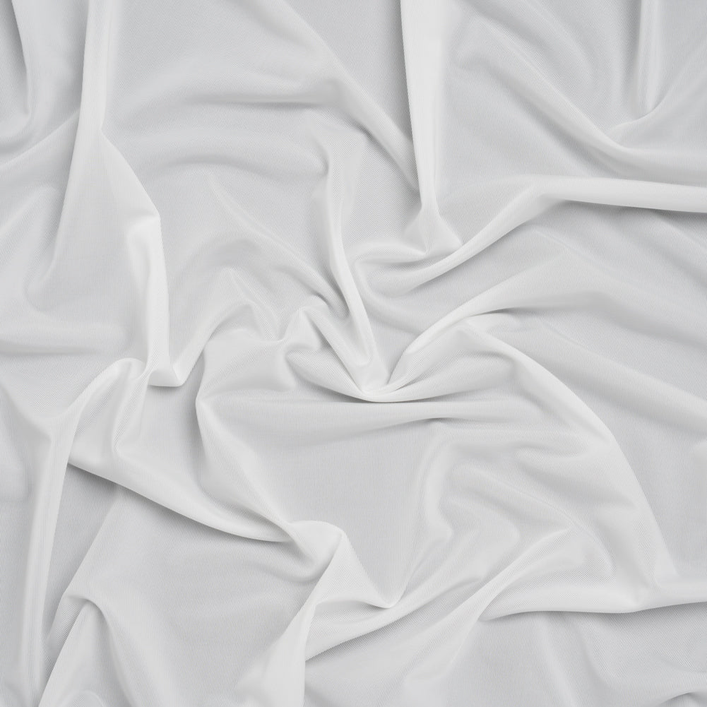 Stretch Polyester Jersey - Off White - Famous Australian Designer Deadstock Stretch Polyester Jersey - Off White - Famous Australian Designer Deadstock