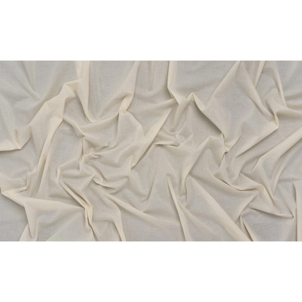 Cotton Voile Lining - Ivory - Famous Australian Designer Deadstock - Full Cotton Voile Lining - Ivory - Famous Australian Designer Deadstock - Full