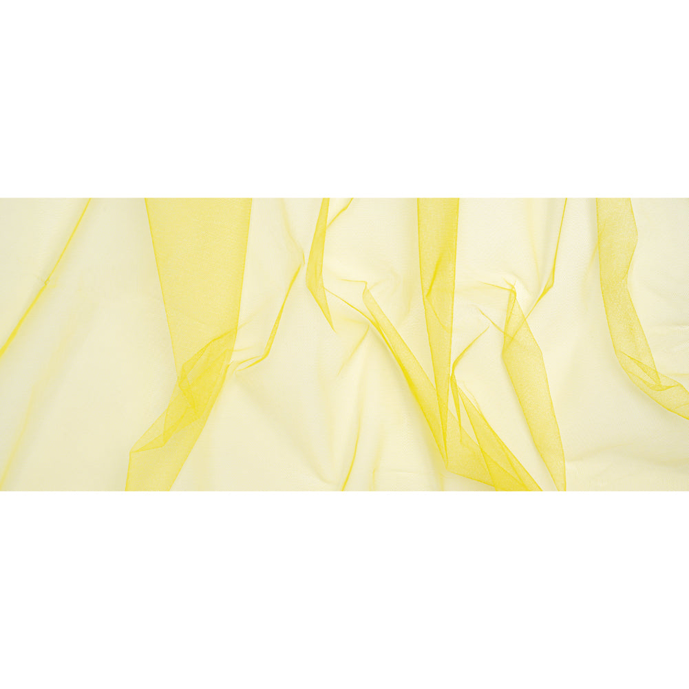 Stiff Polyester Tulle - Lemon Yellow - Famous Australian Designer Deadstock - Full Stiff Polyester Tulle - Lemon Yellow - Famous Australian Designer Deadstock - Full