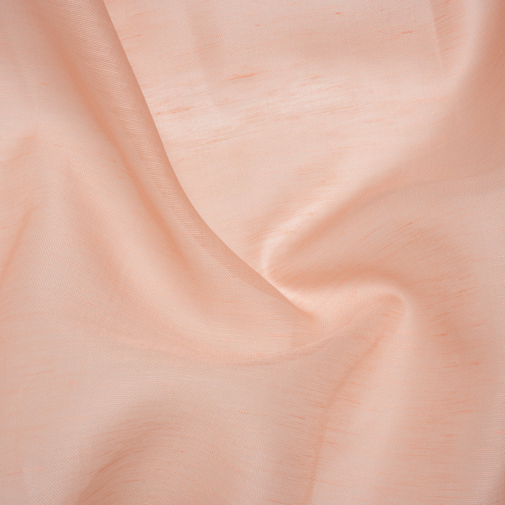 Linen and Silk Scrim - Ballet Pink - Famous Australian Designer Deadstock Linen and Silk Scrim - Ballet Pink - Famous Australian Designer Deadstock